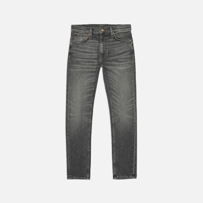 Benutzerdefinierte Herren Vintage gewaschene schwarze Denim Jeans