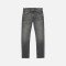 Custom Men's Vintage Washed Black Denim Jeans
