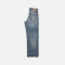 Custom Men's Vintage Wide-Leg Washed Denim Jeans