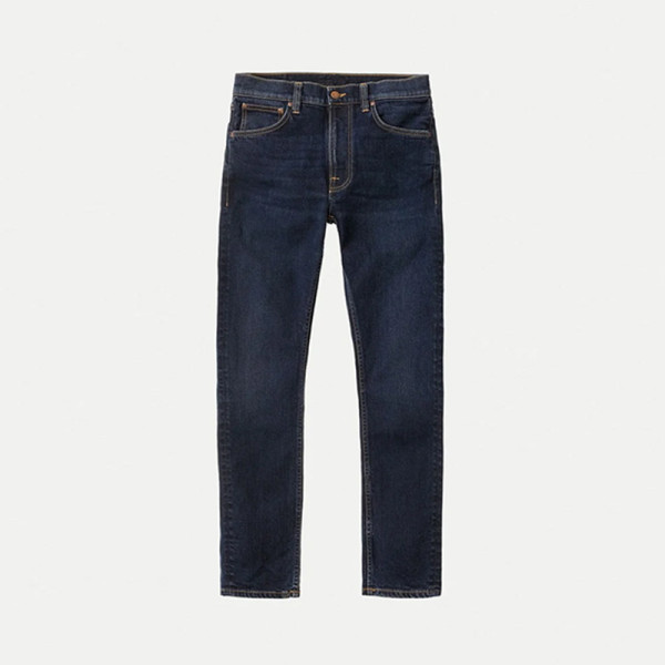 Custom Blank Men's Dark Indigo Denim Jeans