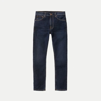 Vaqueros de mezclilla índigo oscuro para hombre, personalizados y en blanco