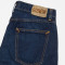 Customized Men's Plain Wash Dark Blue Jeans