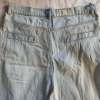Custom Vintage-Wash Ripped Denim Pants