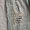 Custom Vintage-Wash Ripped Denim Pants