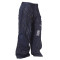 Custom Avant-Garde Distressed Denim Pants with Oversized Pockets