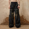 Custom Distressed Cargo Jeans