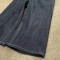 Custom Gothic Cross Wide-Leg Jeans