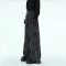 Cyberpunk Armored Wide-Leg Panel Denim Pants