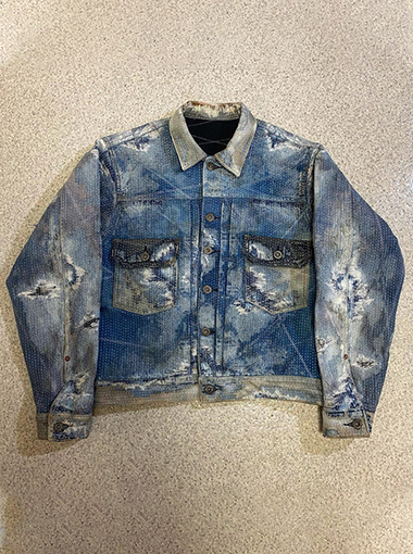 Custom Embroidered Denim Jacket
