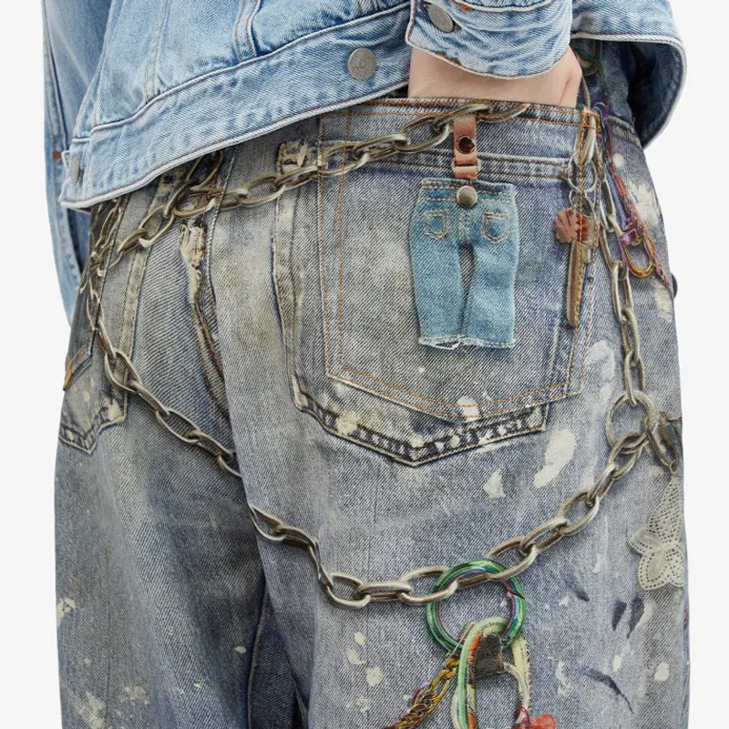 customized jeans