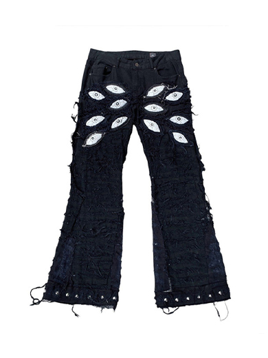 Custom Gothic Denim Jeans