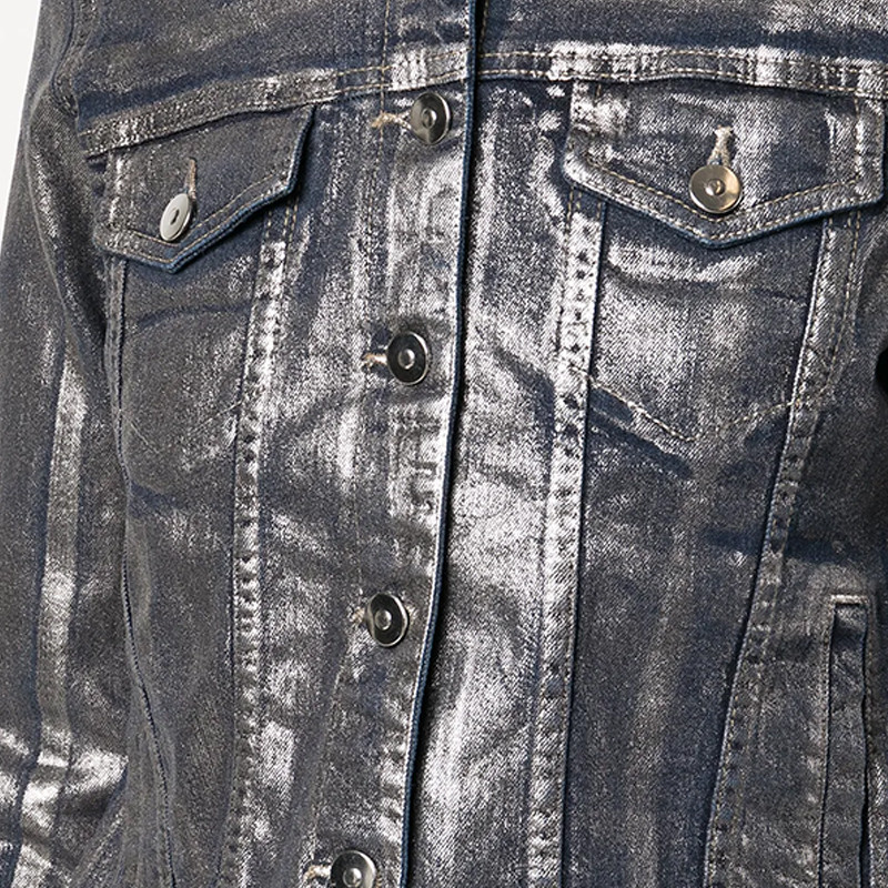 customized denim jacket