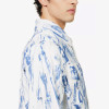 Custom Artistic Bleach-Washed Denim Jacket for Boutique Brands