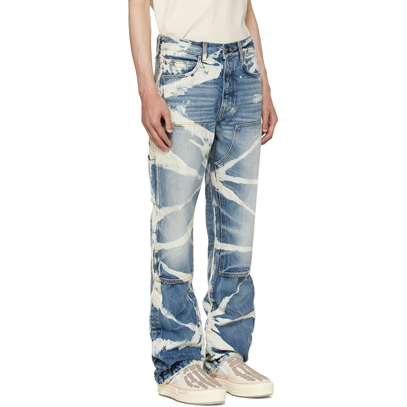 Bleached jeans