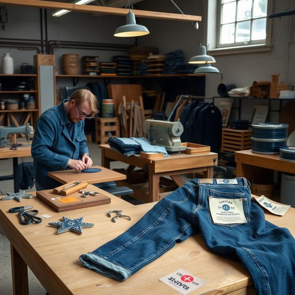 British sustainable denim production practices from Top 6 Branded Jeans Manufacturers in China USA UK
