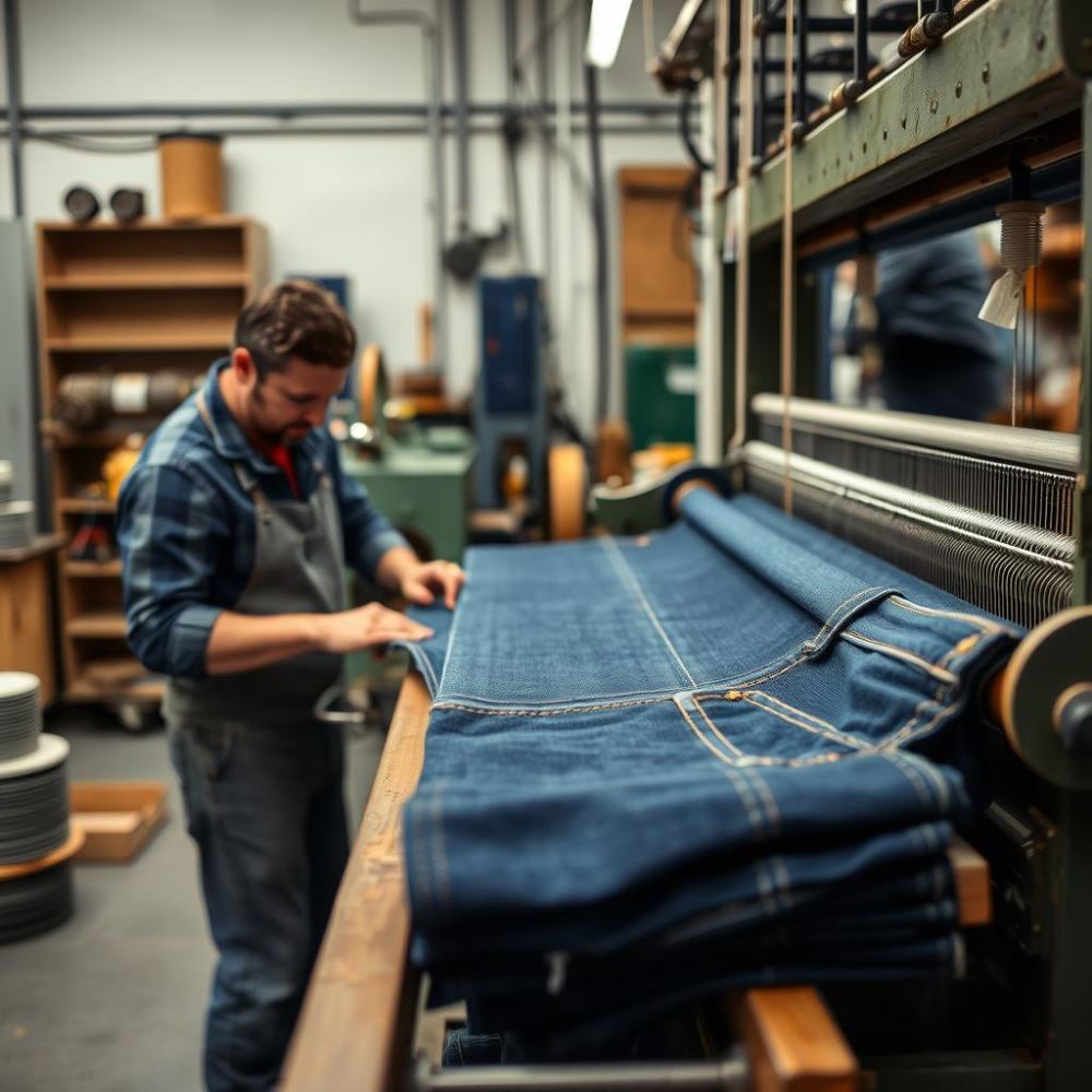 American heritage denim production techniques from Top 6 Branded Jeans Manufacturers in China USA UK