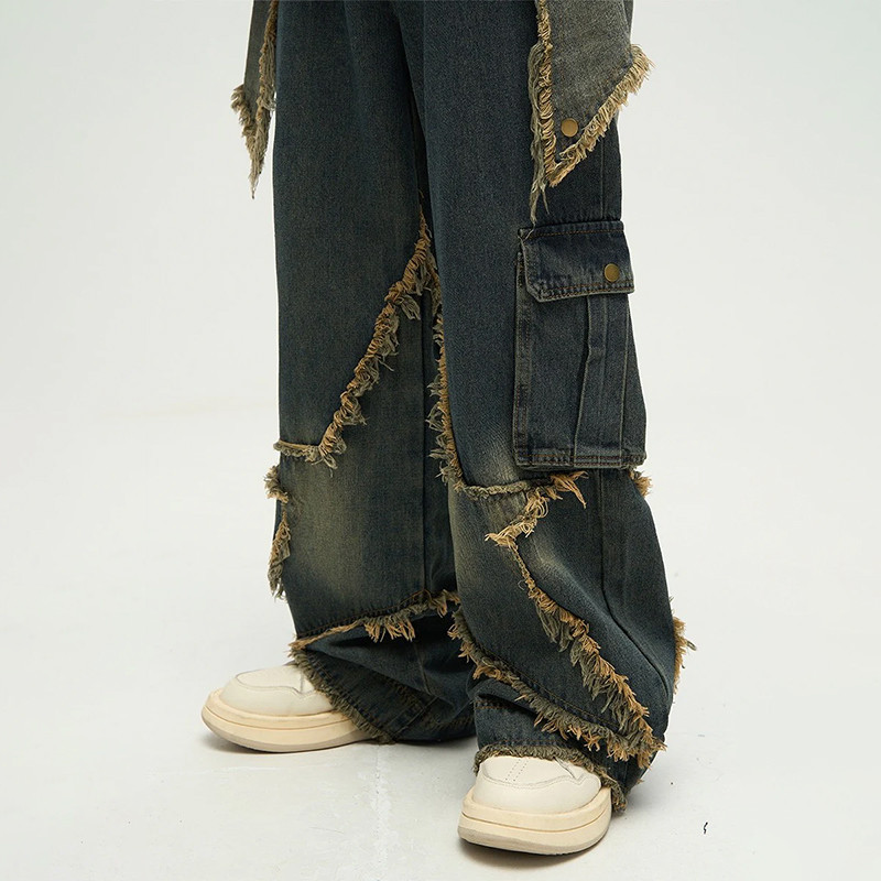 Leg-Denim-Pants