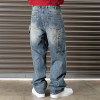 Custom Embossed Carpenter Denim Jeans – Utility Woven Pockets & Tool Loop