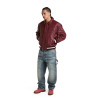 Custom Embossed Carpenter Denim Jeans – Utility Woven Pockets & Tool Loop