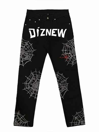 Spider Web Jeans