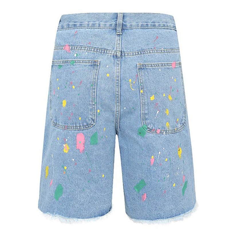 Handmade denim shorts