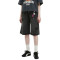 Washed Black Distressed Denim Bermuda Shorts – Y2K Streetwear Unisex Fit