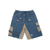 Patchwork Utility Denim Shorts – Deconstructed Street Style