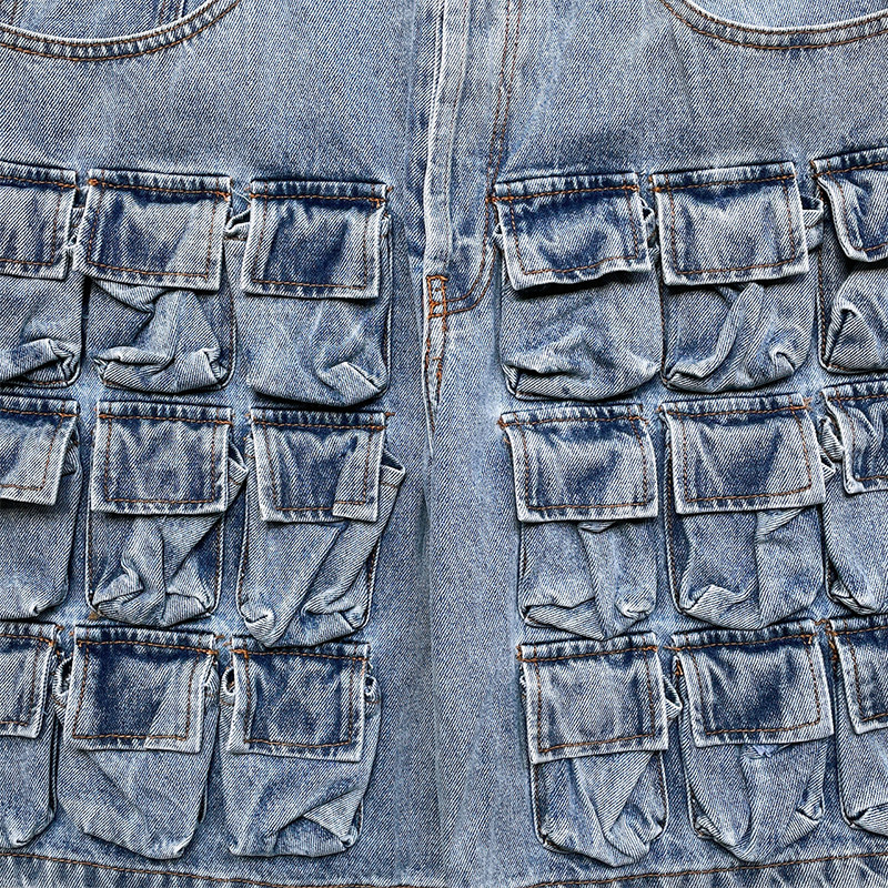 Street Denim Shorts