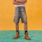 Custom Distressed Denim Shorts – Bold, Raw-Edge Streetwear