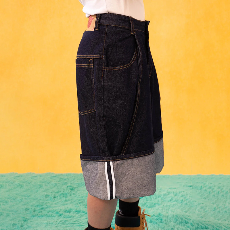 Structured denim