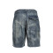 Distressed Patchwork Denim Shorts – Retro Utility Edge