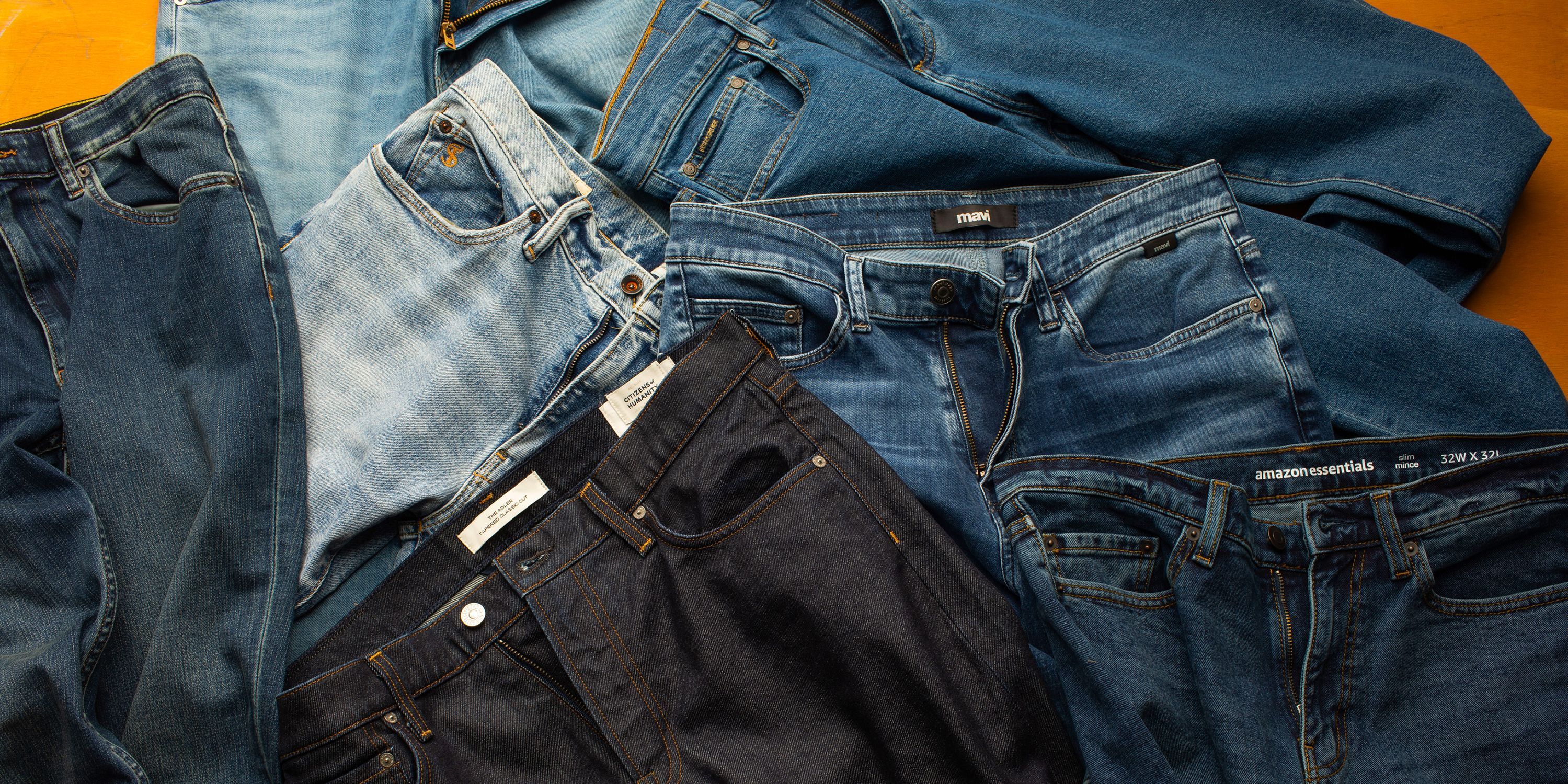 .Which top-rated brands should I explore for men’s denim jeans?