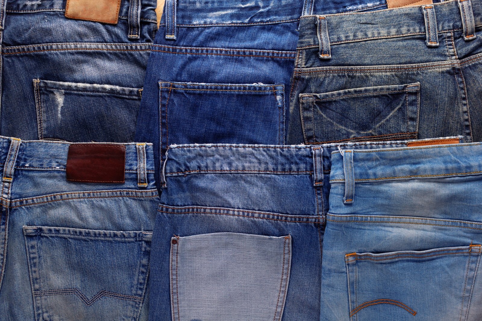 How was denim produced in the early 1940s compared to today?