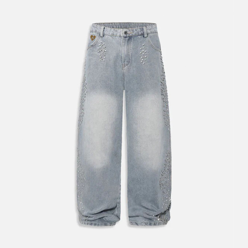 Rhinestone jeans
