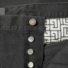 Washed Black Slim-Fit Denim Jeans