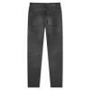 Washed Black Slim-Fit Denim Jeans
