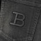 Washed Black Slim-Fit Denim Jeans