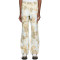 Abstract Camo Print Wide-Leg Trousers