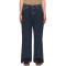 Embossed Monogram Wide-Leg Denim Jeans