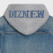 Custom Denim Jacket with Knit Hood for Designer Streetwear