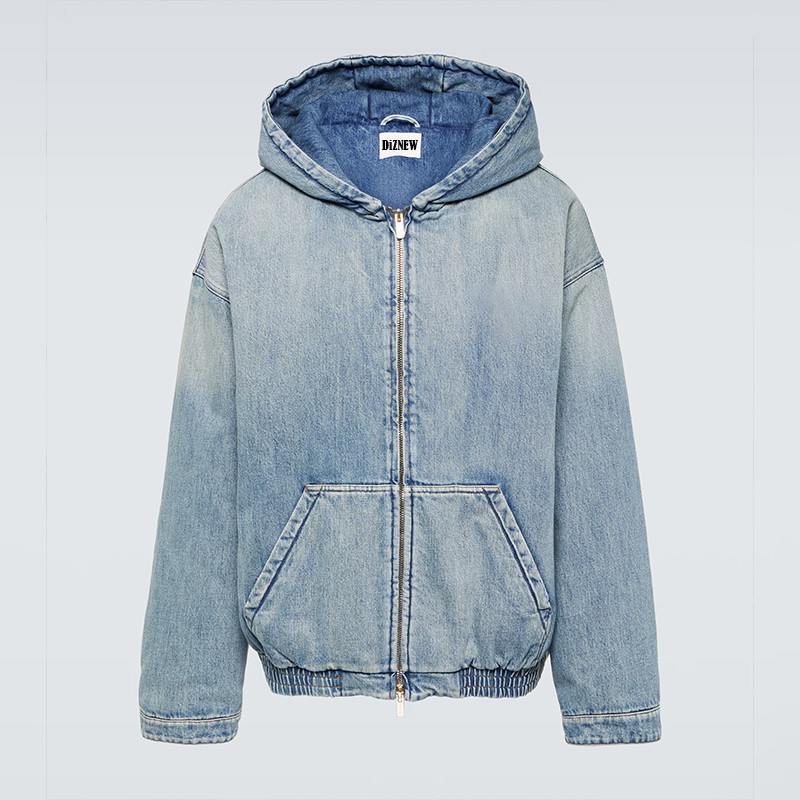 Unisex denim hoodies