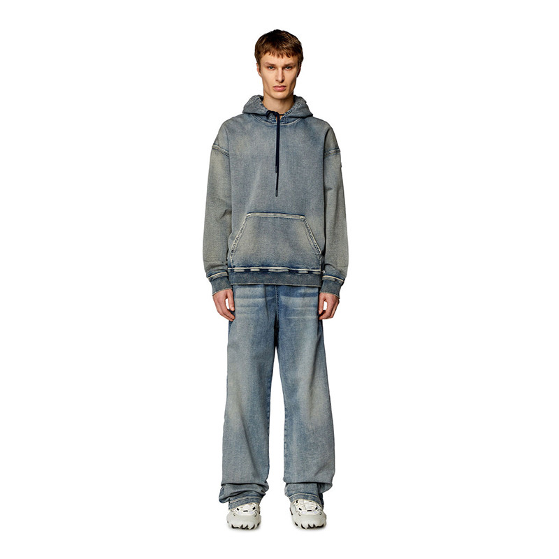 washed pullover hoodie