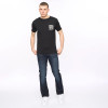Custom Dark Wash Straight-Leg Denim for Modern Menswear Lines