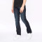 Custom Dark Wash Straight-Leg Denim for Modern Menswear Lines