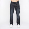 Custom Dark Wash Straight-Leg Denim for Modern Menswear Lines