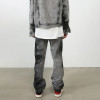 Custom Washed Black Gradient Denim Pants