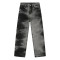 Custom Washed Black Gradient Denim Pants