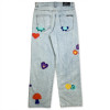 Custom Crochet Patchwork Jeans for Indie Designers & Boutique Brands