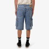 Vintage Light Blue Denim Cargo Shorts