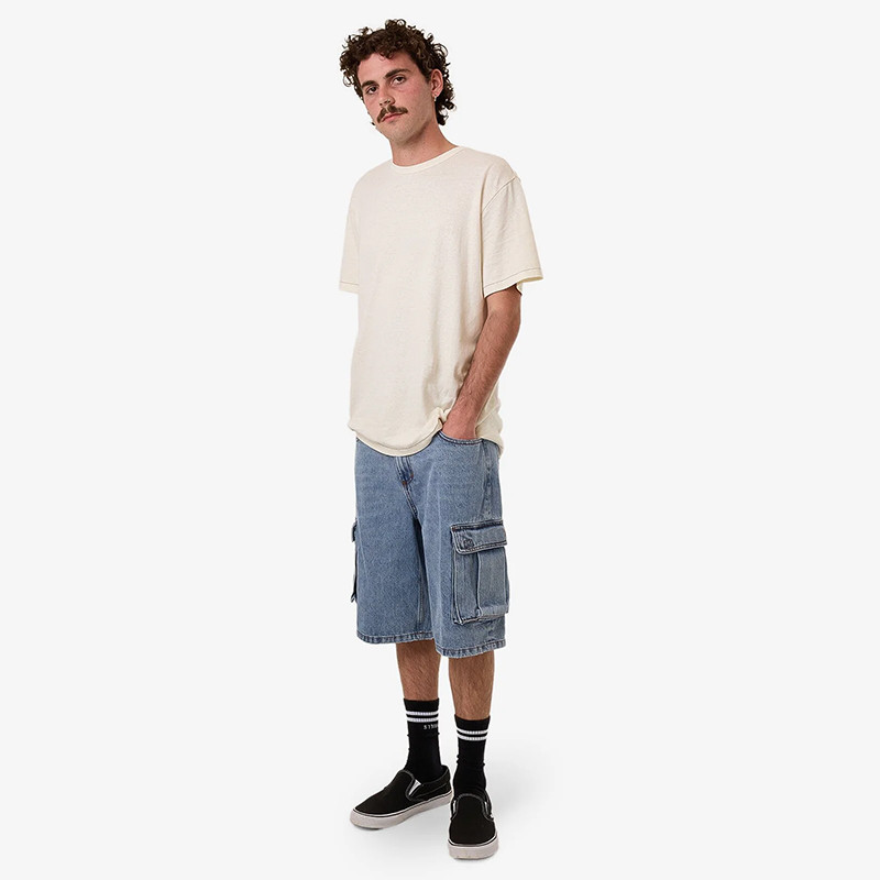 Cargo Denim Shorts